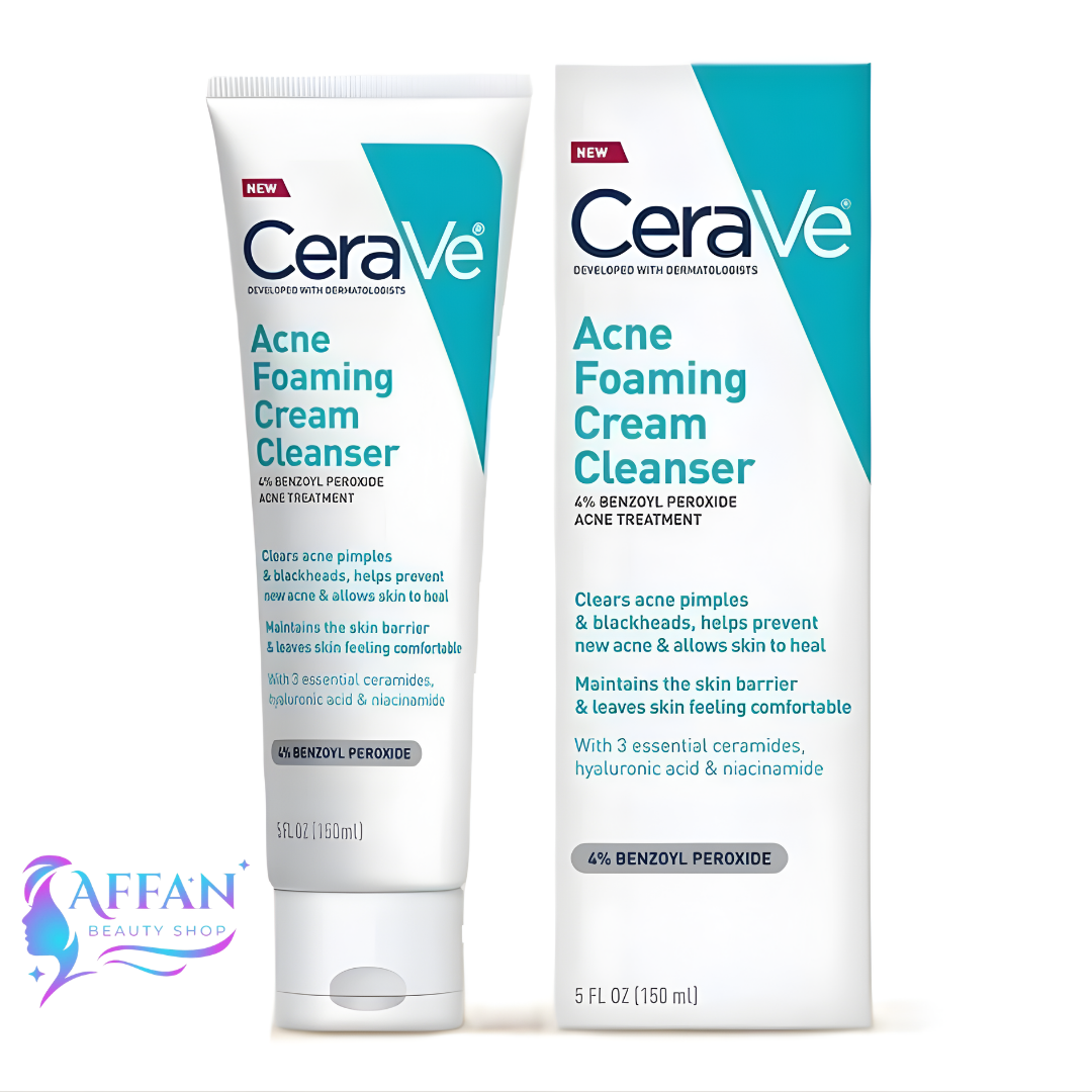 CERA VE Acne Foaming Cream Cleanser