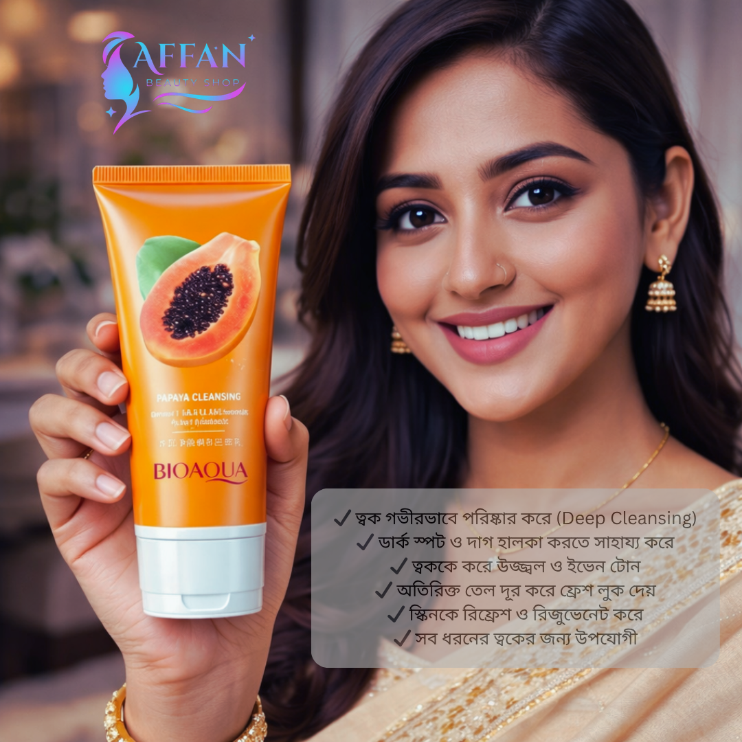 BIOAQUA Papaya Cleanser -100gm